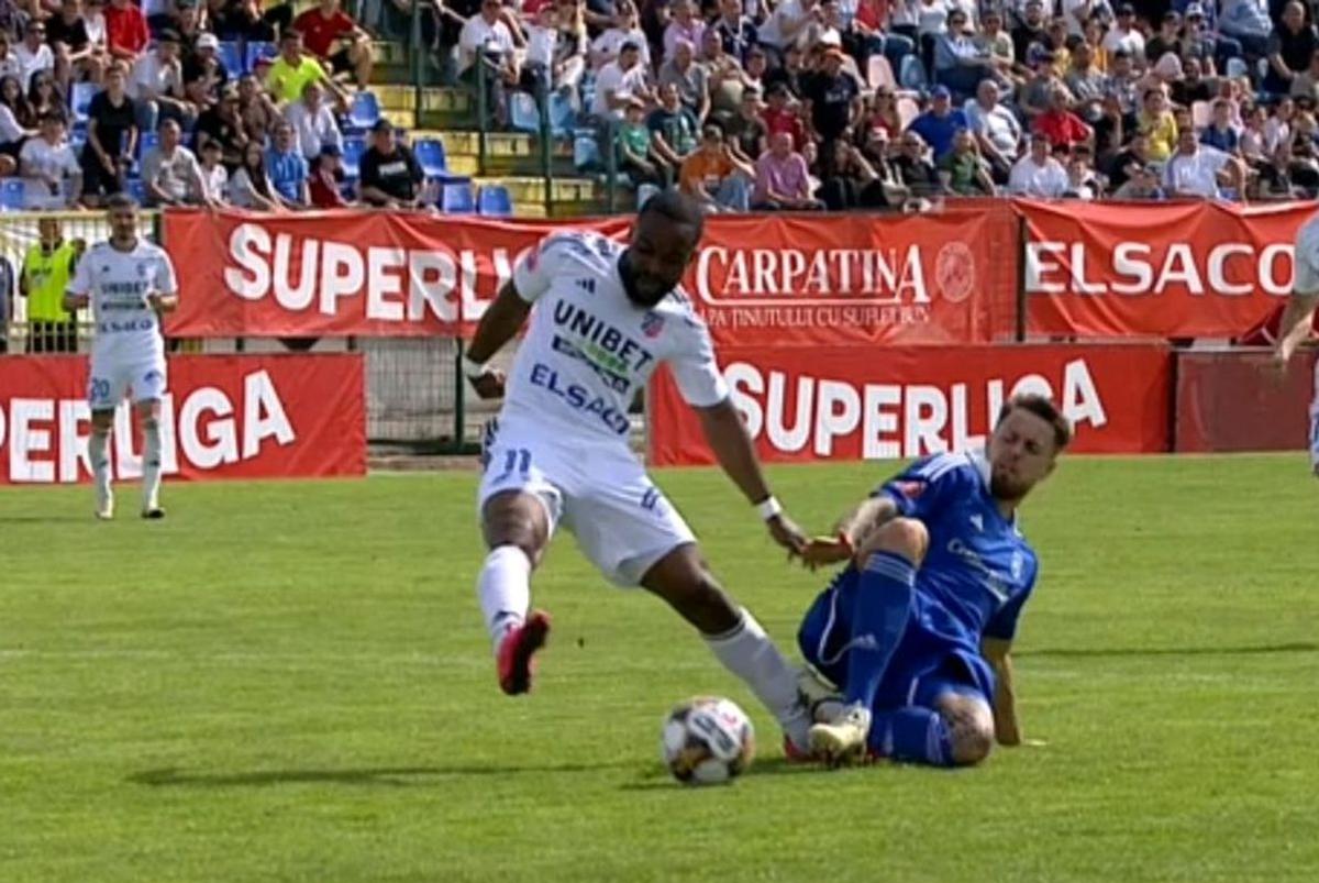 Penalty-ul acordat de Iulian Călin pentru Botoșani în meciul cu FCU Craiova