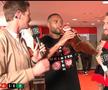 Alex Schluter, Jonathan Tah, Robert Andrich și Michael Ballack (de la stânga la dreapta)