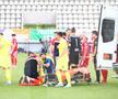 Luca Mihai, accidentat grav în Dinamo - Poli Iași
