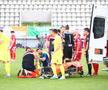 Luca Mihai, accidentat grav în Dinamo - Poli Iași
