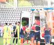 Luca Mihai, accidentat grav în Dinamo - Poli Iași