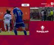 Penalty anulat în Botoșani - FCU Craiova, foto: captură de ecran Prima Sport