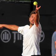 Stan Wawrinka antrenament Țiriac Open 2024 Foto: Raed Krishan (GSP)