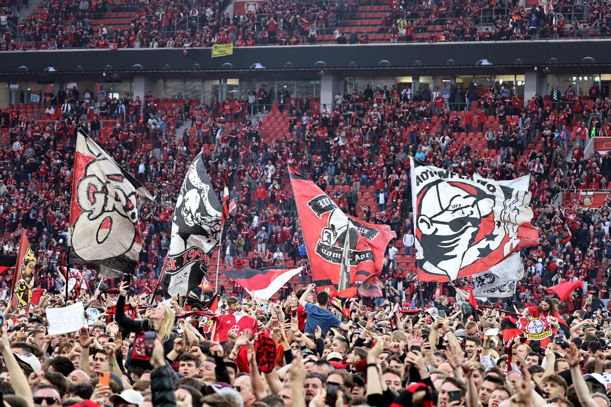 Bucurie imensă la Leverkusen la primul titlu din istoria clubului