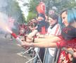 Fanii lui Bayer Leverkusen înainte de meciul cu Werder