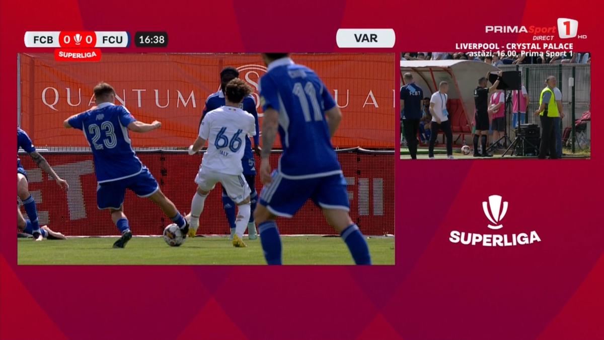 Arbitraj PRAF la Botoșani - FCU Craiova: penalty clar, întors cu VAR + eliminare ușoară
