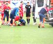 Luca Mihai, accidentat grav în Dinamo - Poli Iași
