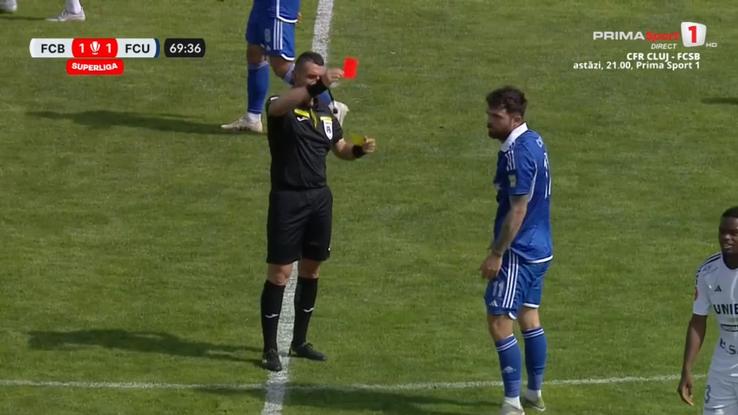 Aurelian Chițu, eliminat ușor de Iulian Călin, foto: captură Prima Sport