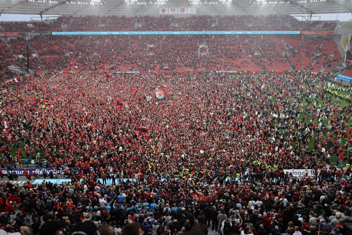 Bucurie imensă la Leverkusen la primul titlu din istoria clubului