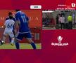 Penalty anulat în Botoșani - FCU Craiova, foto: captură de ecran Prima Sport