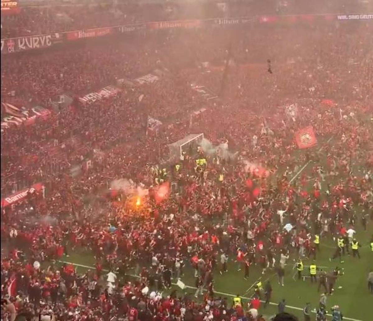 Bucurie imensă la Leverkusen la primul titlu din istoria clubului