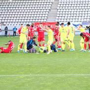 Luca Mihai, accidentat grav în Dinamo - Poli Iași