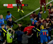 Scandal pe teren la CFR Cluj - FCSB