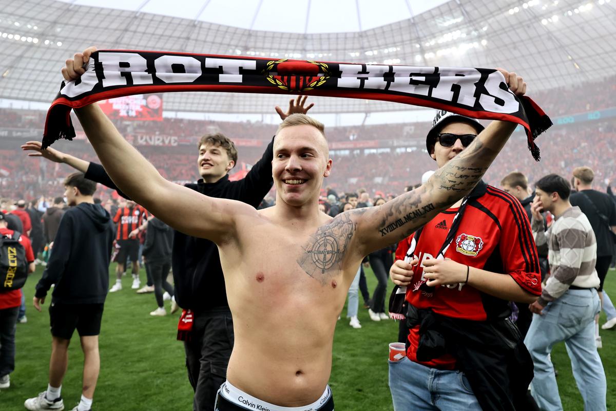 Bucurie imensă la Leverkusen la primul titlu din istoria clubului