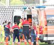 Luca Mihai, accidentat grav în Dinamo - Poli Iași