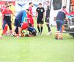 Luca Mihai, accidentat grav în Dinamo - Poli Iași