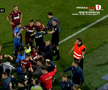 Scandal pe teren la CFR Cluj - FCSB