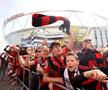 Fanii lui Bayer Leverkusen înainte de meciul cu Werder