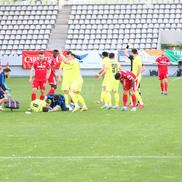 Luca Mihai, accidentat grav în Dinamo - Poli Iași