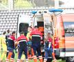 Luca Mihai, accidentat grav în Dinamo - Poli Iași