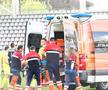 Luca Mihai, accidentat grav în Dinamo - Poli Iași