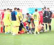 Luca Mihai, accidentat grav în Dinamo - Poli Iași