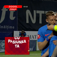 Florinel Coman, gol superb în CFR Cluj - FCSB