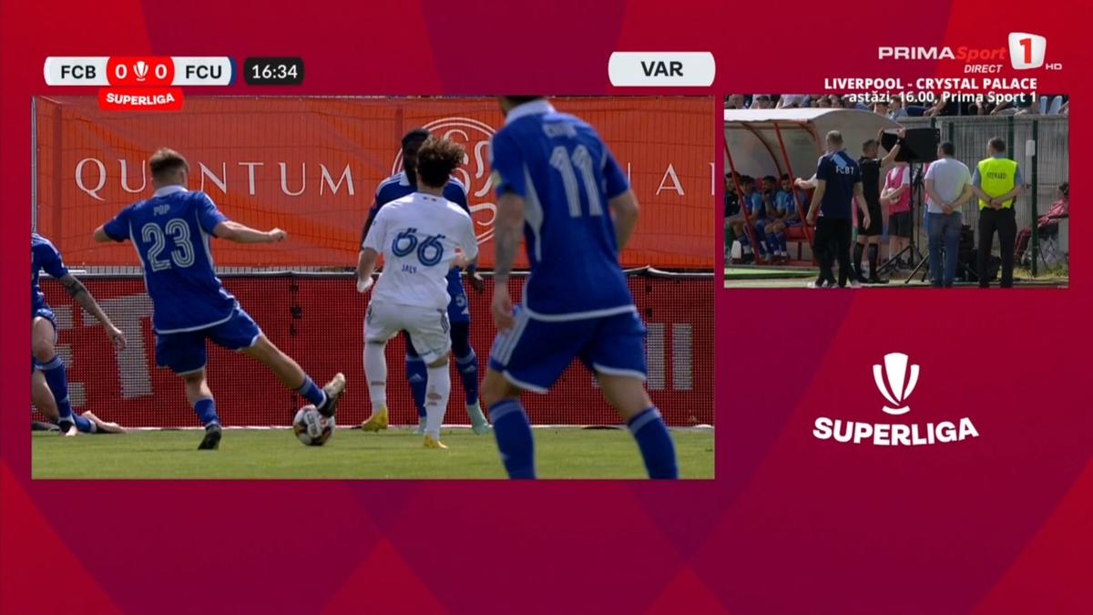 Penalty-ul acordat de Iulian Călin pentru Botoșani în meciul cu FCU Craiova