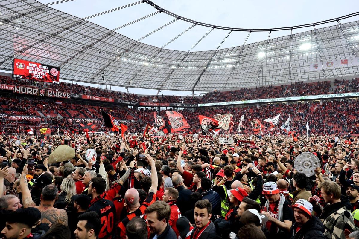 Bucurie imensă la Leverkusen la primul titlu din istoria clubului