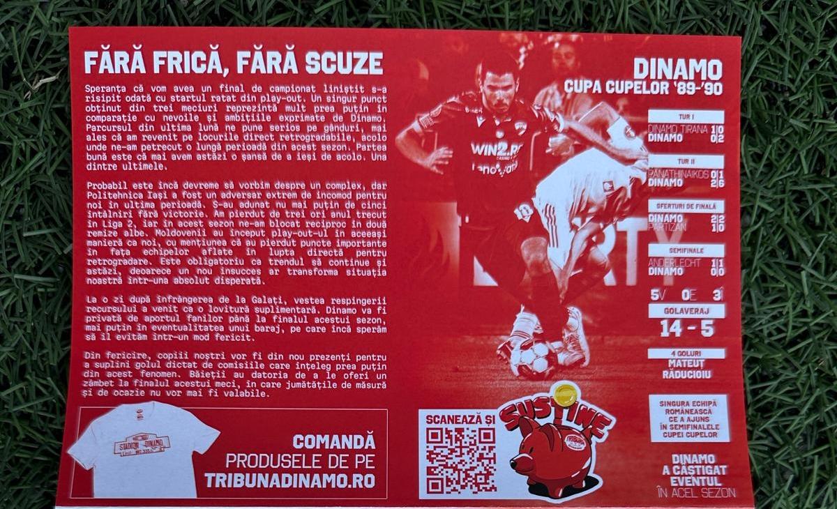 Imagini înainte de Dinamo - Poli Iași