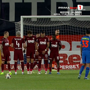 Florinel Coman, gol superb în CFR Cluj - FCSB