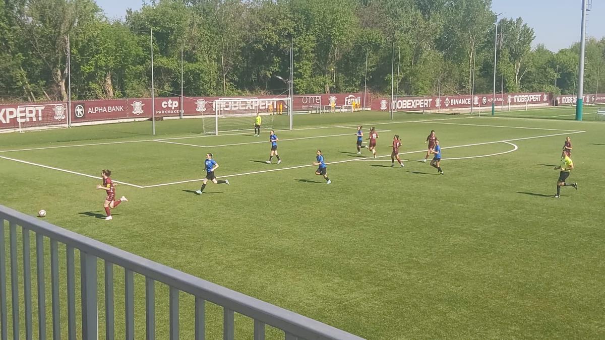 LIGA 3 feminin / RAPID - VOLUNTARI 9-0. 14 aprilie 2024. Foto: Marius Mărgărit