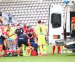 Luca Mihai, accidentat grav în Dinamo - Poli Iași
