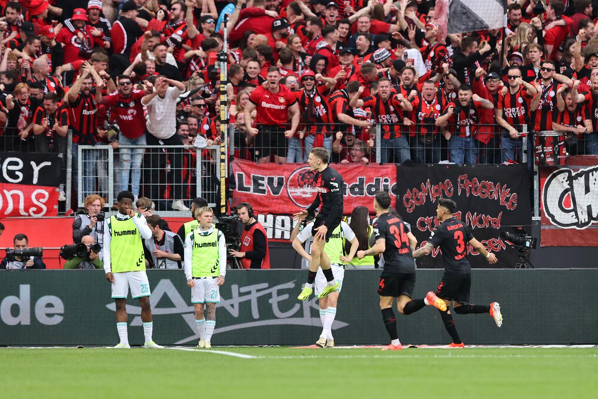 Bucurie imensă la Leverkusen la primul titlu din istoria clubului