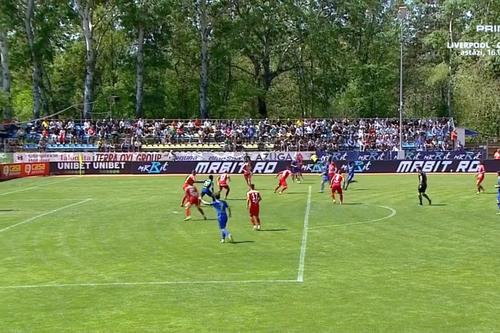 Unirea Slobozia - Gloria Buzău, foto: captură de ecran Prima Sport
