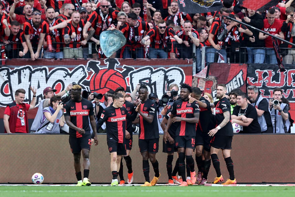 Bucurie imensă la Leverkusen la primul titlu din istoria clubului
