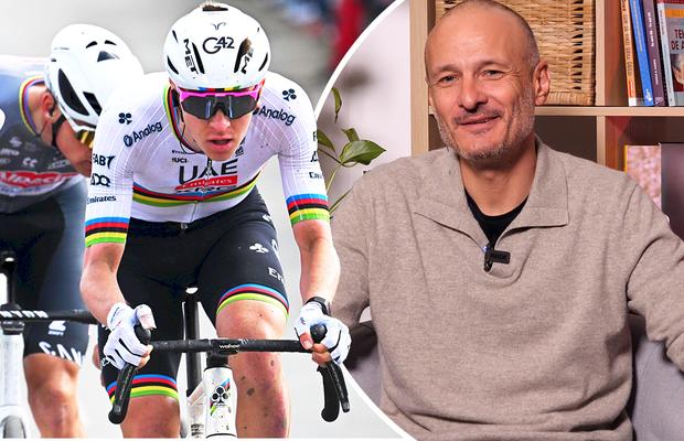 Alex Ciocan despre Tadej Pogacar: „Are un lucru care-l separă de ceilalți” + Povești amuzante din carieră: „Odată, am văzut o pată neagră care se apropia de mine prin pădure”