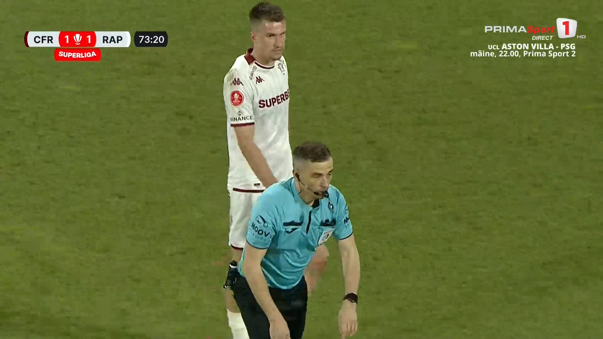 Fază halucinantă în CFR Cluj - Rapid