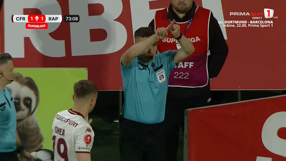 Fază halucinantă în CFR Cluj - Rapid