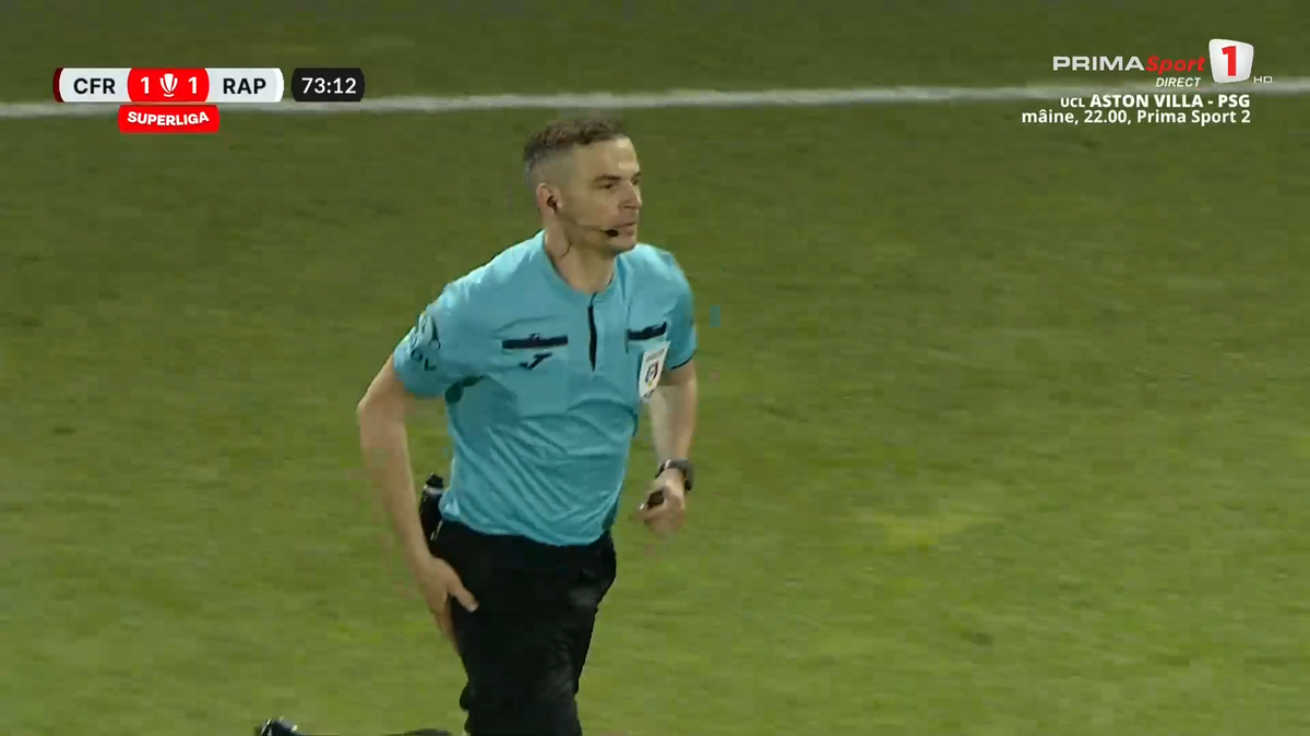 Fază halucinantă în CFR Cluj - Rapid