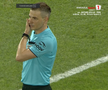 Fază halucinantă în CFR Cluj - Rapid / Sursă foto: Captură Prima Sport 1