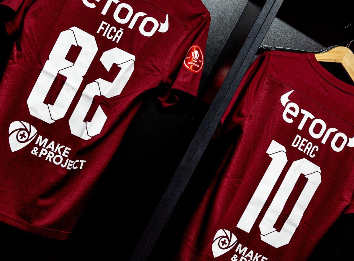 CFR Cluj - Rapid București, derby „feroviar” în play-off-ul Superligii. Cadre surprinse înainte de meci - 14 aprilie 2025
