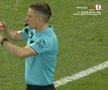 Fază halucinantă în CFR Cluj - Rapid / Sursă foto: Captură Prima Sport 1