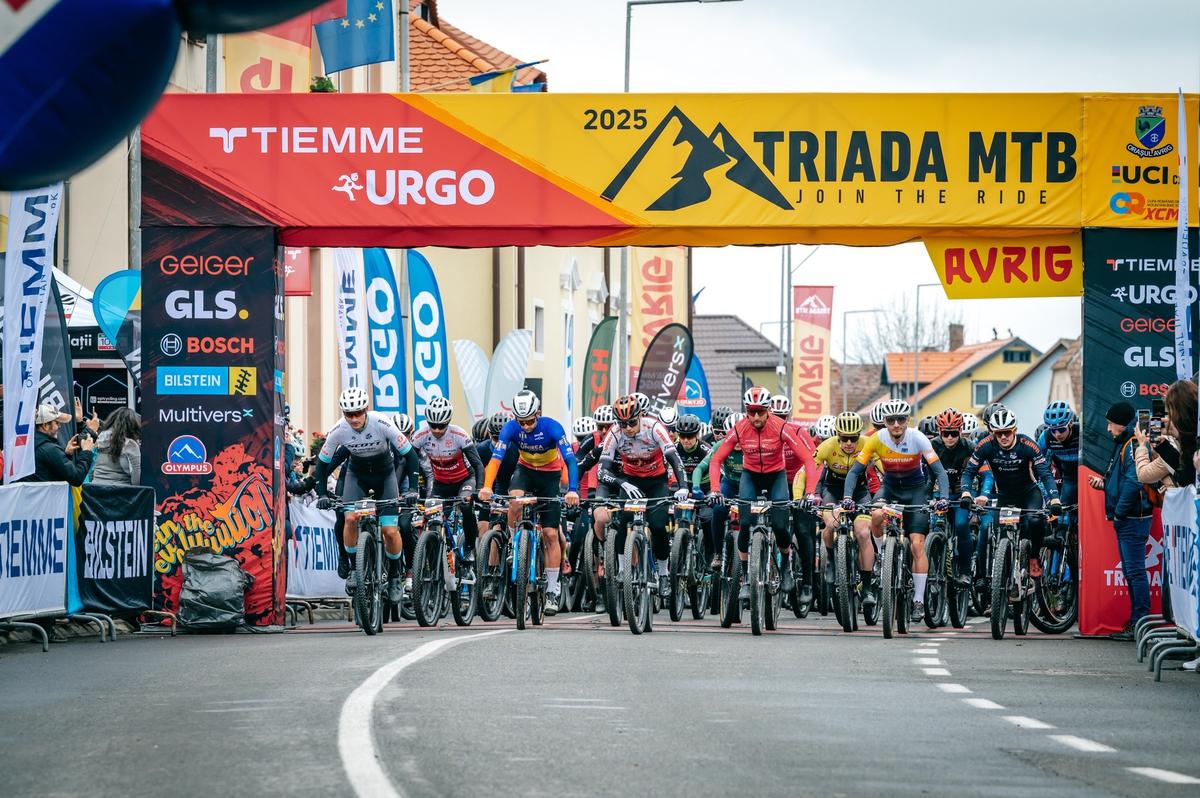 Start spectaculos de sezon în mountain bike-ul românesc: imagini memorabile de la Triada MTB Avrig 2025