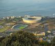 Stadionul Cape Town, Africa de Sud - situat între Oceanul Atlantic și Muntele Table