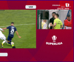 Aldair, eliminat în FC Botoșani - Oțelul, foto: captură Prima Sport