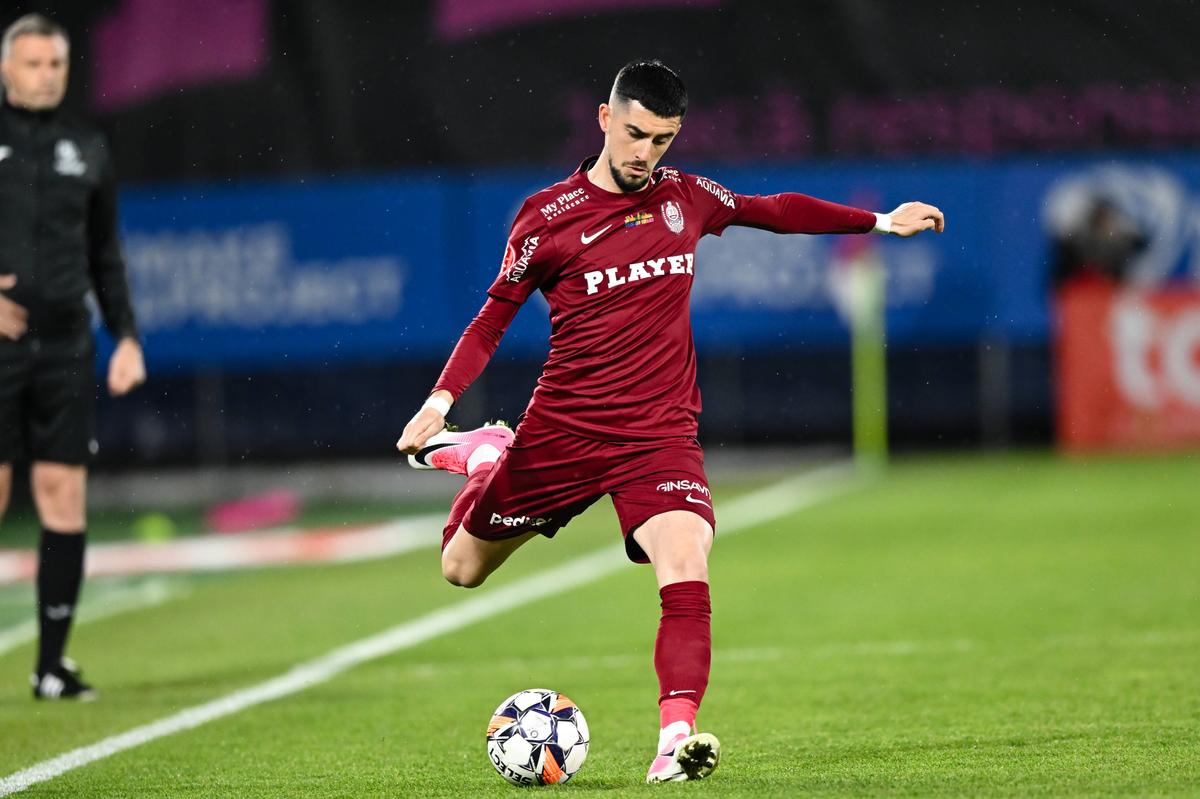 Imagini de la CFR Cluj - Rapid / foto: Imago