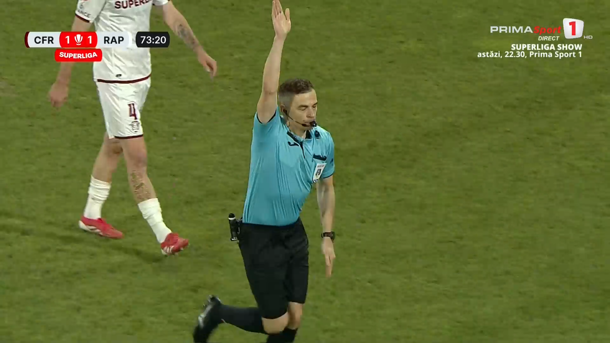 Fază halucinantă în CFR Cluj - Rapid