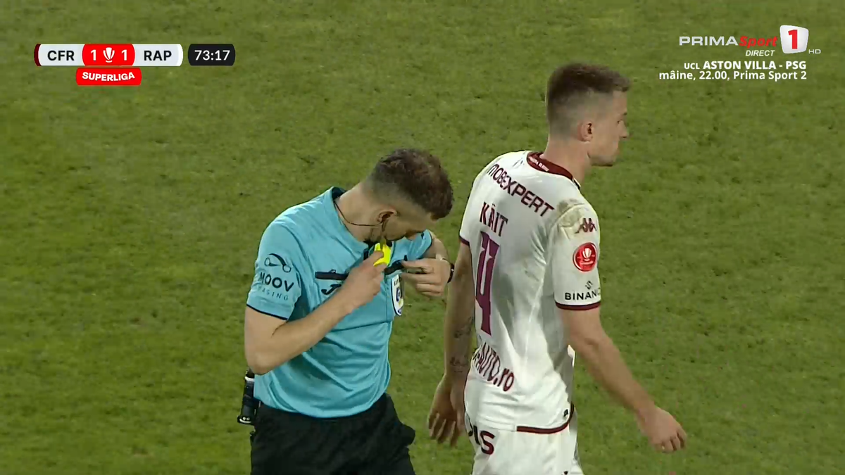 Fază halucinantă în CFR Cluj - Rapid