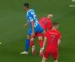 Faultul lui Vladimir Screciu asupra lui Vlad Chiricheș, în Craiova - FCSB 0-0